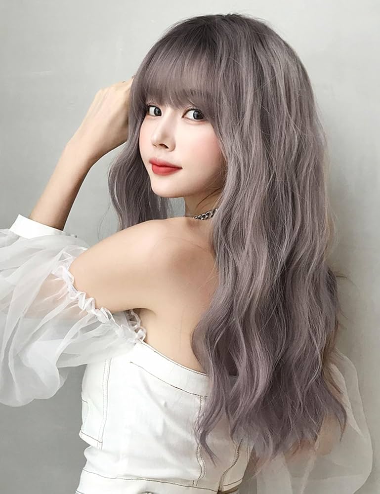 Amazon.co.jp: 風追い少女 ウィッグ ロング カール パーマ